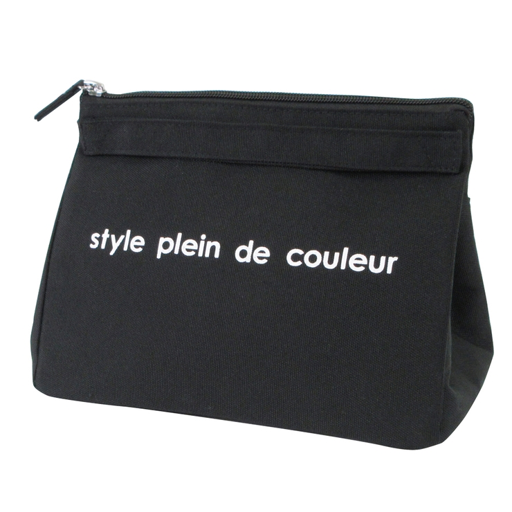 ブラック | スクエア型ランチポーチL 保冷バッグ クーラーバッグ | At First