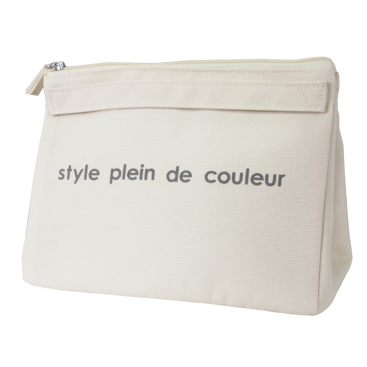 アイボリー | スクエア型ランチポーチL 保冷バッグ クーラーバッグ | At First