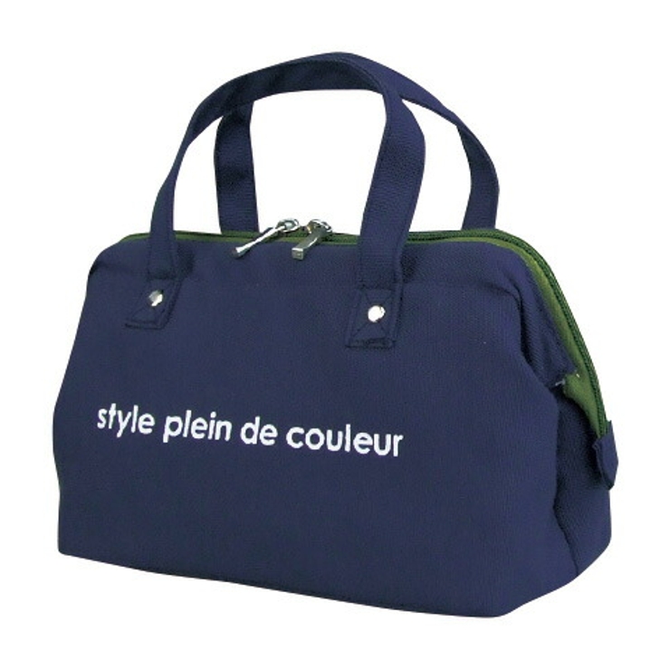 カラーズ・ネイビー | ランチワイヤーバッグ ランチバッグ 保冷バッグ | At First