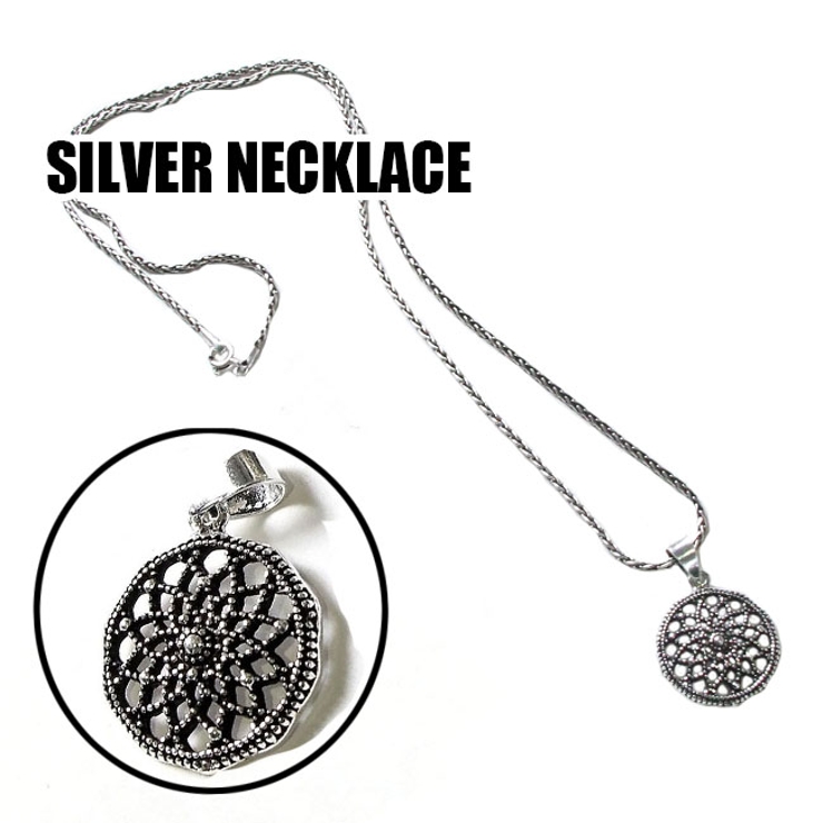 シルバーアクセサリー ネックレス ペンダント[品番：TLKM0001685]｜T