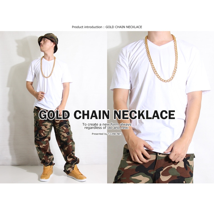 ストリート系 ゴールドネックレス 金ネックレス 品番 Tlkm T Link ティーリンク のメンズファッション 通販 Shoplist ショップリスト