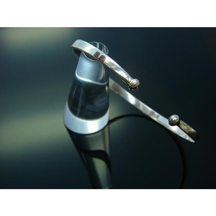 シルバー925☆★シルバーの装飾が美しい★シルバーバングルブレスレット2  | laplateriashu  | 詳細画像3 