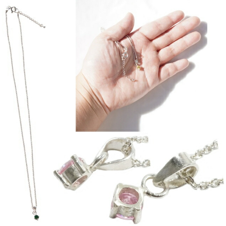 シルバー925 ネックレス キュービックジルコニア | YUKATANゆかたん | 詳細画像5 