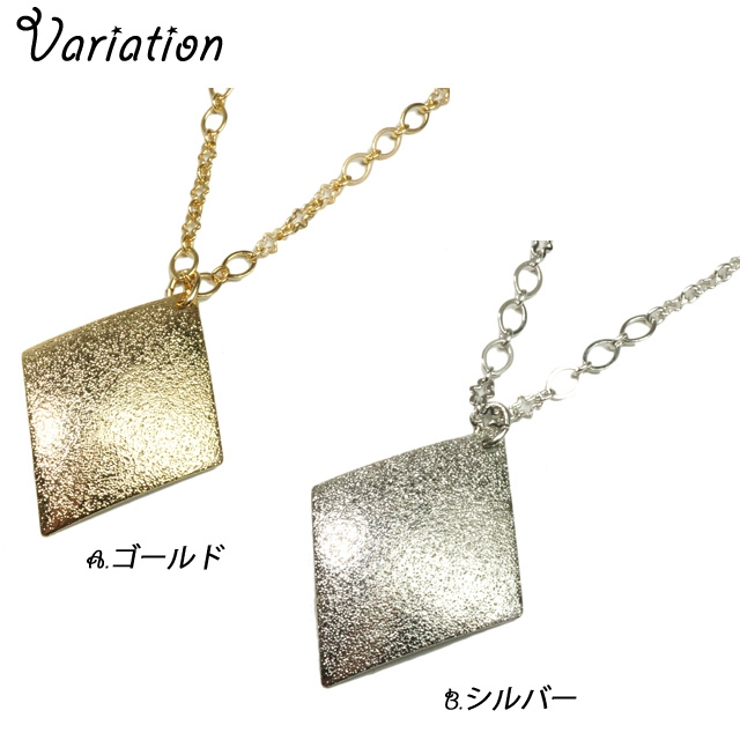 レディースネックレス エンボス加工 キラキラ | YUKATANゆかたん | 詳細画像2 