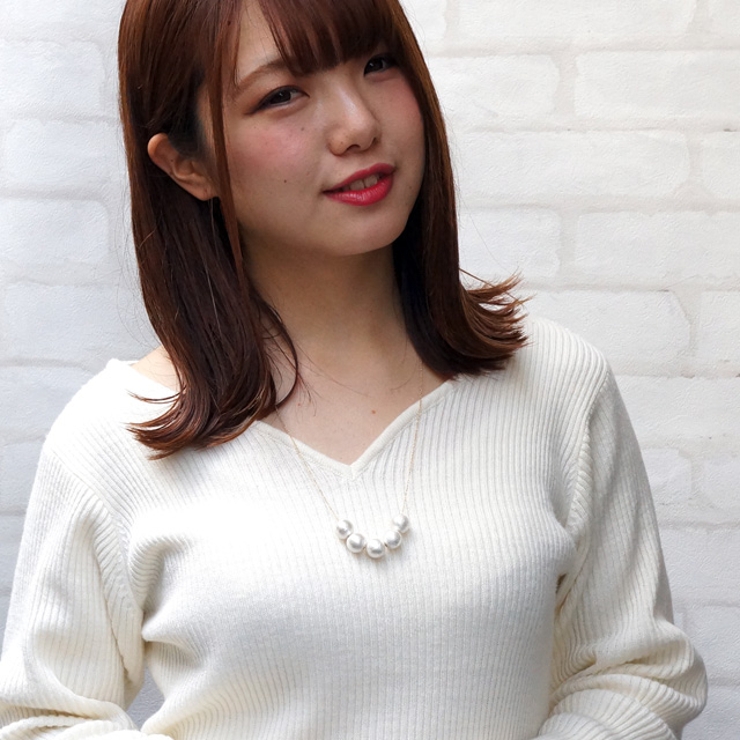 レディースネックレスコットンパール5粒8mm10mm12mmホワイトゴールドシルバーロングネックレス