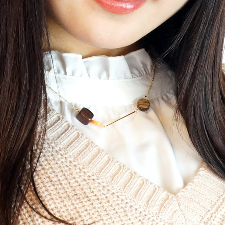 レディースネックレス チェーンネックレス バー | YUKATANゆかたん | 詳細画像4 