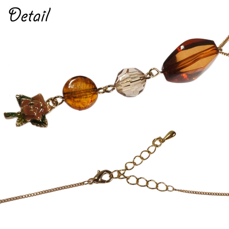 レディースネックレス チェーンネックレス 花 | YUKATANゆかたん | 詳細画像3 