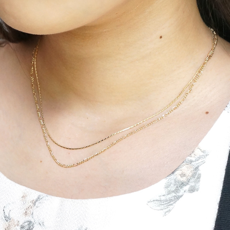 レディースネックレス チェーンネックレス 2連 | YUKATANゆかたん | 詳細画像4 