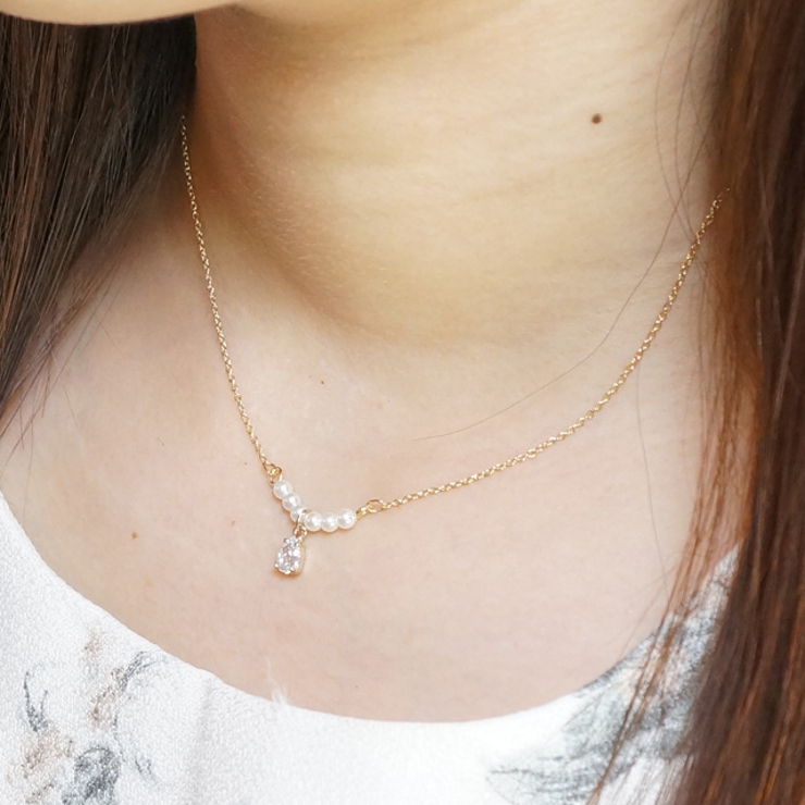 レディースネックレス チェーンネックレス キュービックジルコニア | YUKATANゆかたん | 詳細画像4 