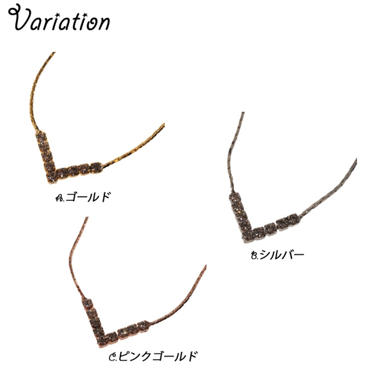 レディースネックレス チェーンネックレス ラインストーン | YUKATANゆかたん | 詳細画像2 