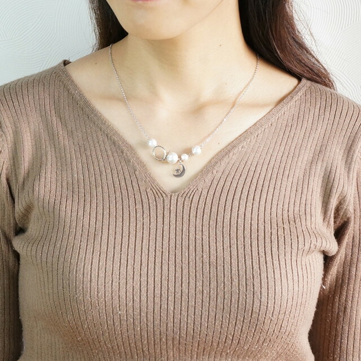 レディースネックレス チェーンネックレス コットンパール | YUKATANゆかたん | 詳細画像5 