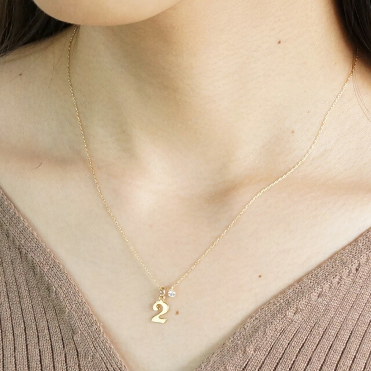 レディースネックレス チェーンネックレス 数字 | YUKATANゆかたん | 詳細画像4 