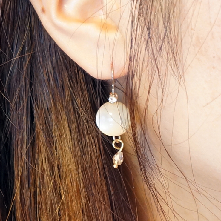 レディースピアス ドロップ 雫型 | YUKATANゆかたん | 詳細画像4 