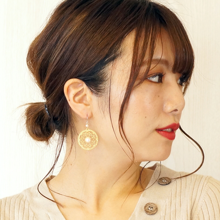 レディースピアス プラスチックパール 人工真珠 | YUKATANゆかたん | 詳細画像5 