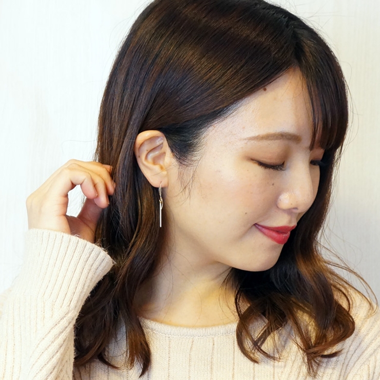 レディースピアス 棒 バー[品番：YUKA0007623]｜YUKATANゆかたん