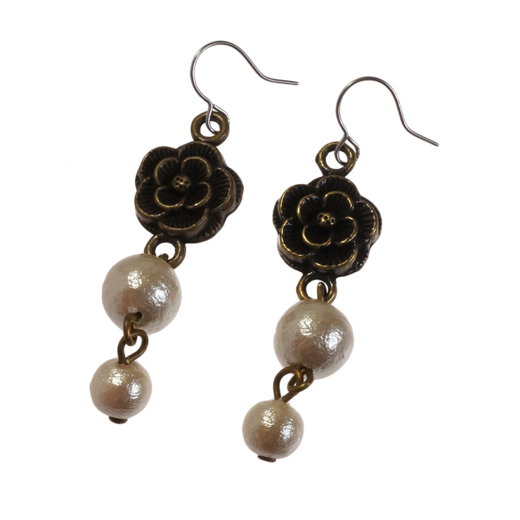 レディースピアス 花 フラワー | YUKATANゆかたん | 詳細画像8 