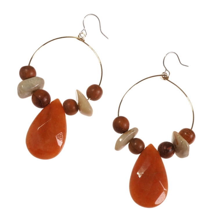 レディースピアス ドロップ 雫型 | YUKATANゆかたん | 詳細画像2 