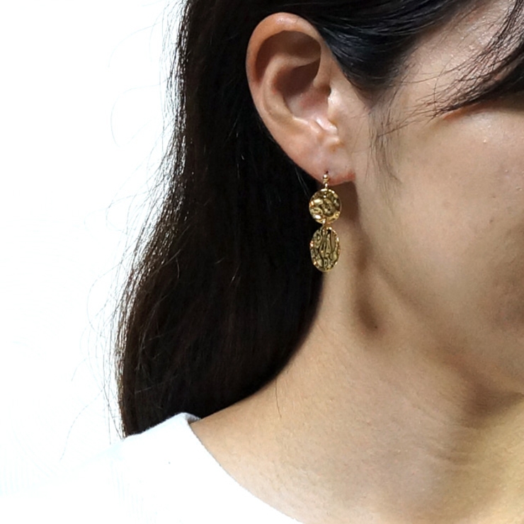 レディースピアス コイン メダル | YUKATANゆかたん | 詳細画像5 