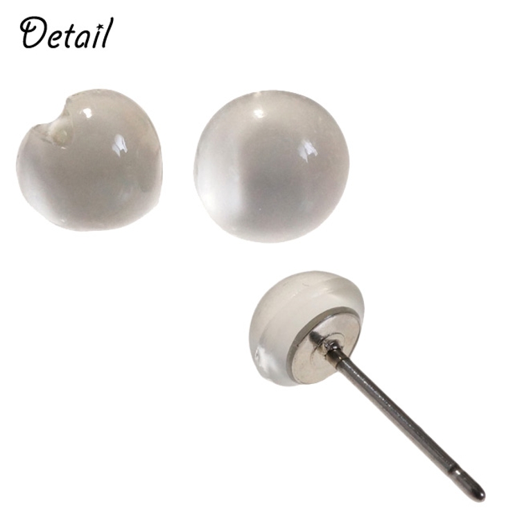 レディースピアス ハート ラウンド | YUKATANゆかたん | 詳細画像3 