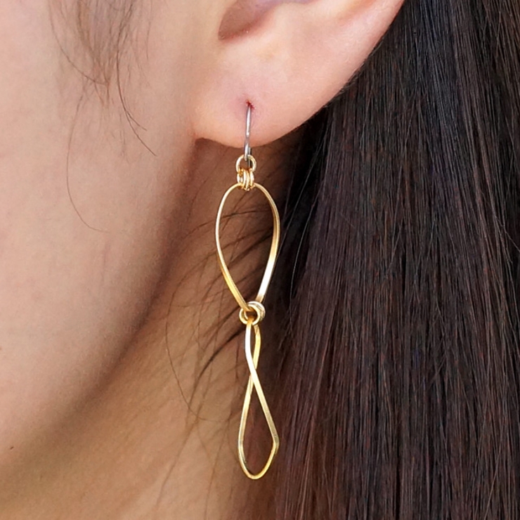 レディースピアス オーバル 楕円 | YUKATANゆかたん | 詳細画像4 