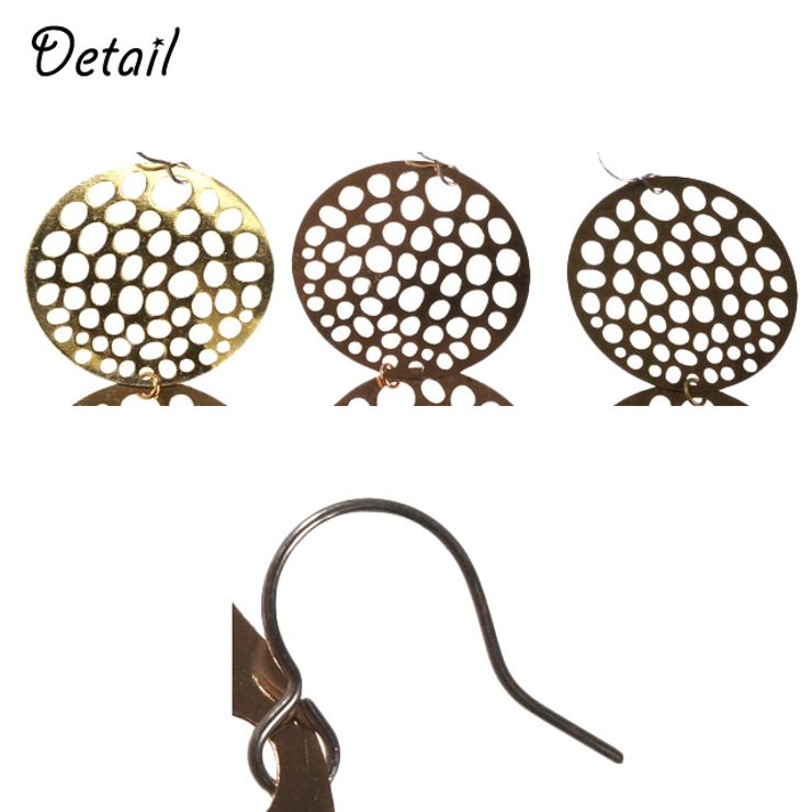 レディースピアス 透かし 穴あき | YUKATANゆかたん | 詳細画像3 