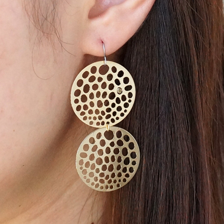 レディースピアス 透かし 穴あき | YUKATANゆかたん | 詳細画像4 