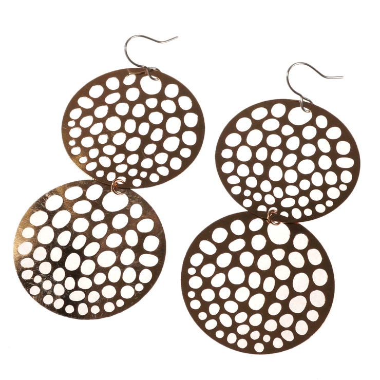 レディースピアス 透かし 穴あき | YUKATANゆかたん | 詳細画像7 