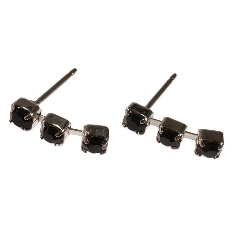 レディースピアス 3連 3粒 | YUKATANゆかたん | 詳細画像7 