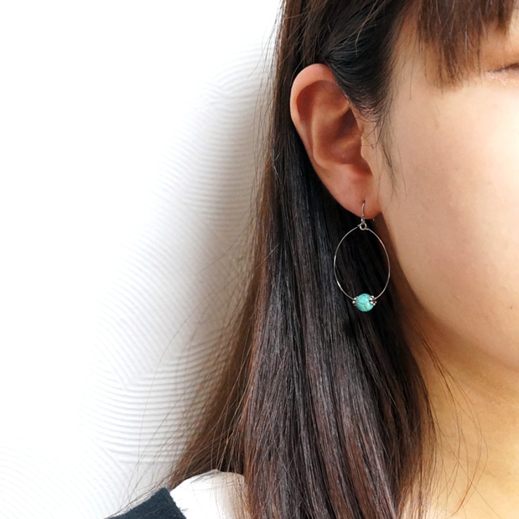 レディースピアス 天然石 1粒 | YUKATANゆかたん | 詳細画像5 