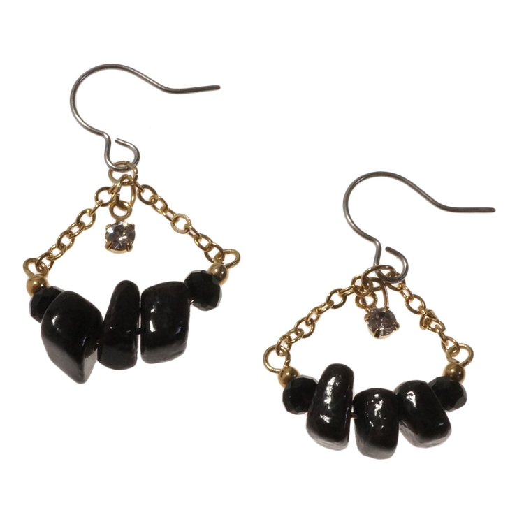 レディースピアス シェルビーズ 3粒 | YUKATANゆかたん | 詳細画像7 