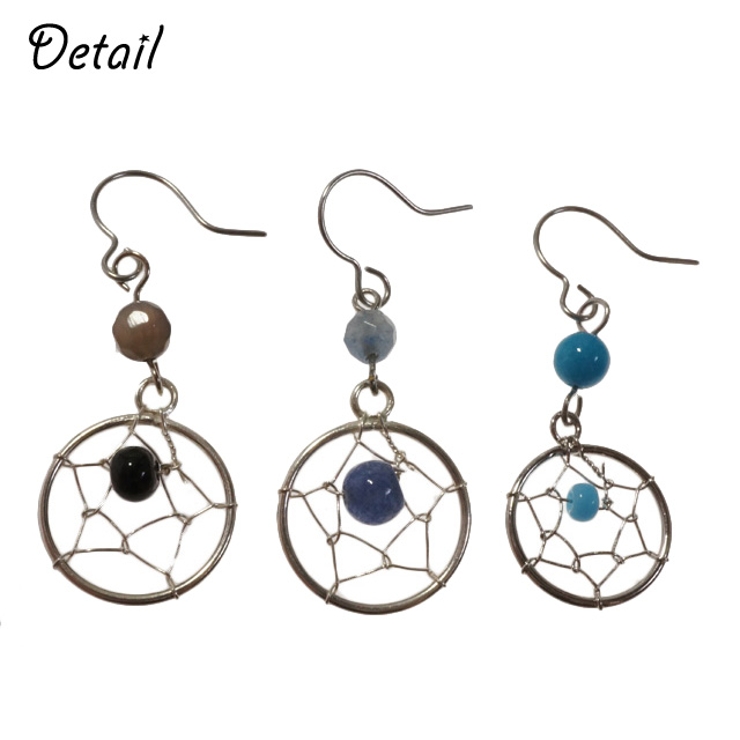 レディースピアス ドリームキャッチャー お守り | YUKATANゆかたん | 詳細画像3 