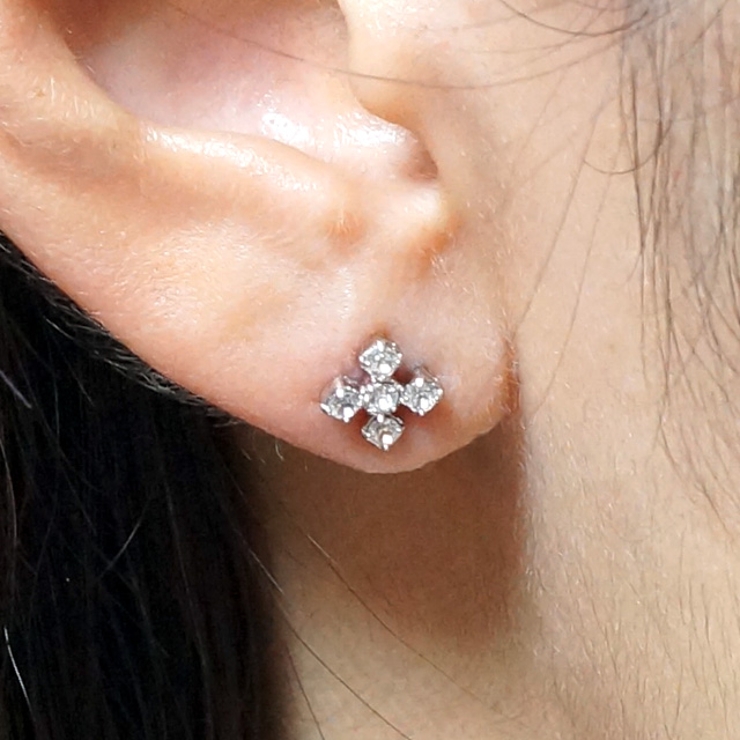 レディースピアス クロス 十字架 | YUKATANゆかたん | 詳細画像4 