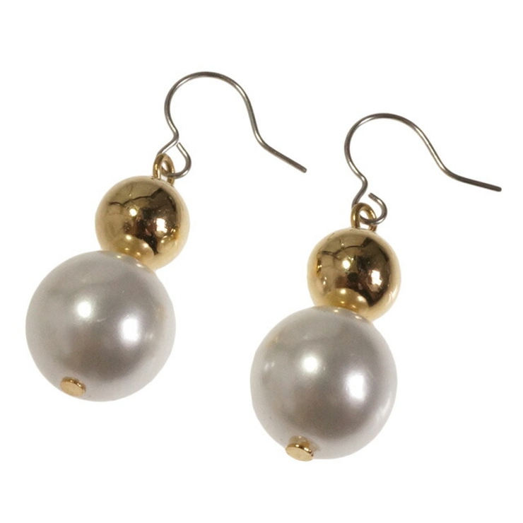 レディースピアス プラスチックパール 人工真珠 | YUKATANゆかたん | 詳細画像2 