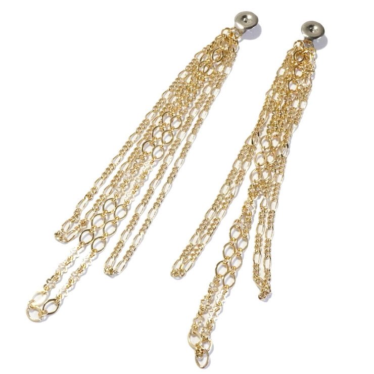 バックキャッチ チェーン フリンジ | YUKATANゆかたん | 詳細画像9 