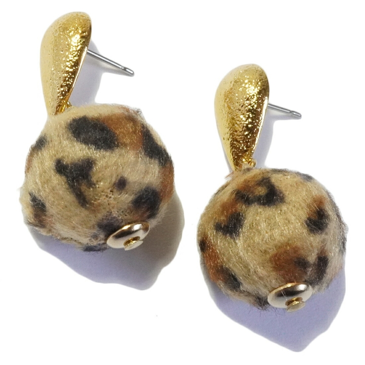 ピアス ヒョウ柄 レオパード | YUKATANゆかたん | 詳細画像9 