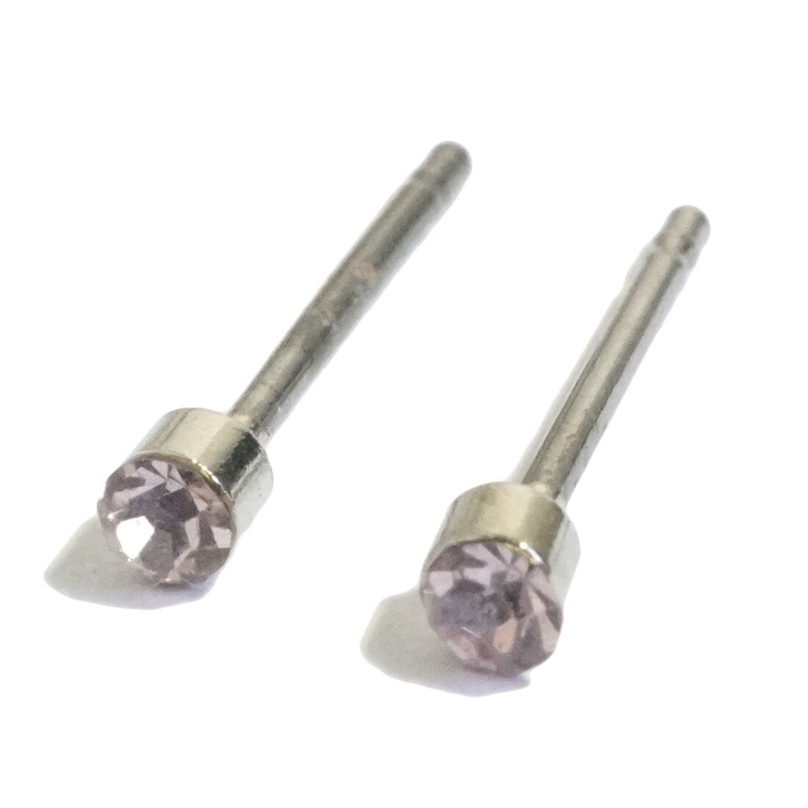 ピアス スワロフスキー 極小 小さい プチ チタンポスト 小粒 スタッドピアス | YUKATANゆかたん | 詳細画像14 