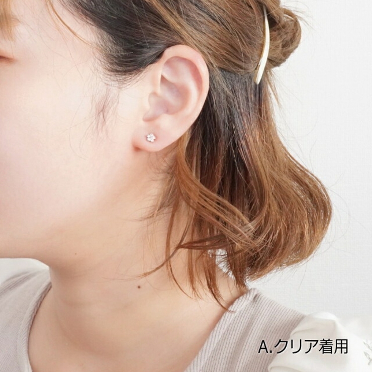 ピアス スワロフスキー フラワー[品番：YUKA0008397]｜YUKATAN