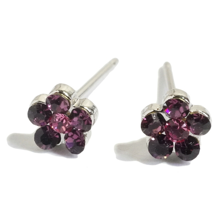 ピアス スワロフスキー フラワー[品番：YUKA0008397]｜YUKATAN
