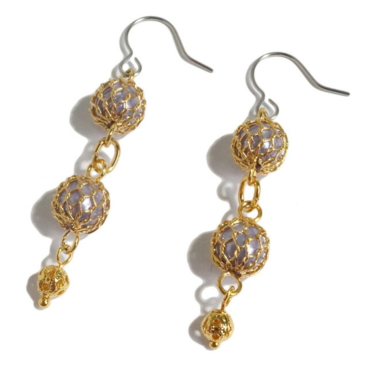 ピアス パール風ビーズ 人工真珠 | YUKATANゆかたん | 詳細画像3 