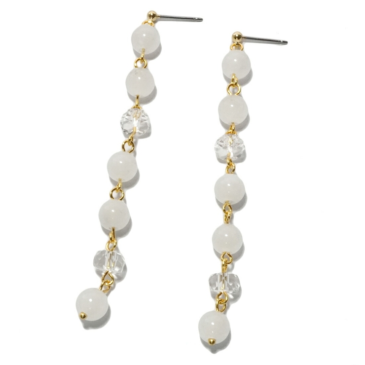 ピアス イヤリング ローズクォーツ | YUKATANゆかたん | 詳細画像10 