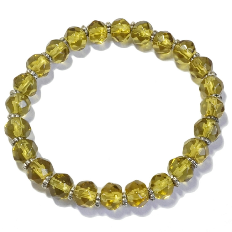 ブレスレット ビーズ シンプル 男女兼用 ユニセックス ゴムブレスレット | YUKATANゆかたん | 詳細画像12 