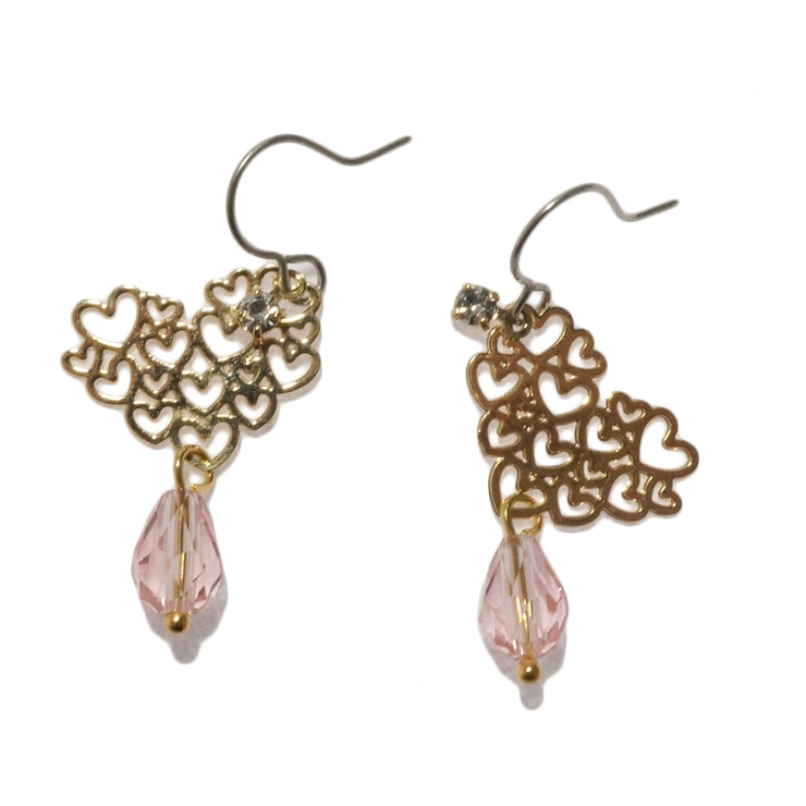 レディースピアス ハート オープンハート | YUKATANゆかたん | 詳細画像6 