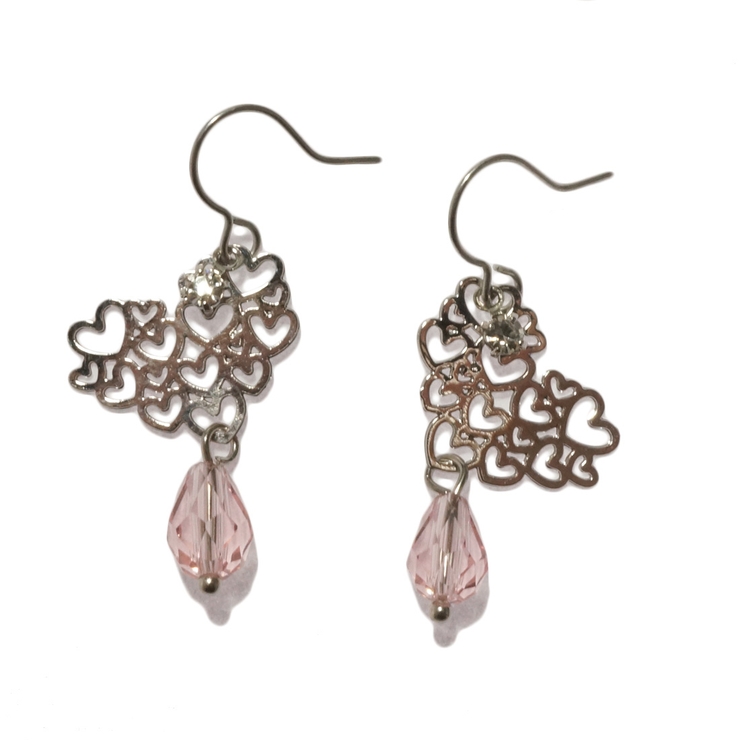 レディースピアス ハート オープンハート | YUKATANゆかたん | 詳細画像7 