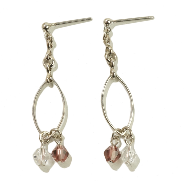 レディースピアス カッティングビーズ クリア | YUKATANゆかたん | 詳細画像7