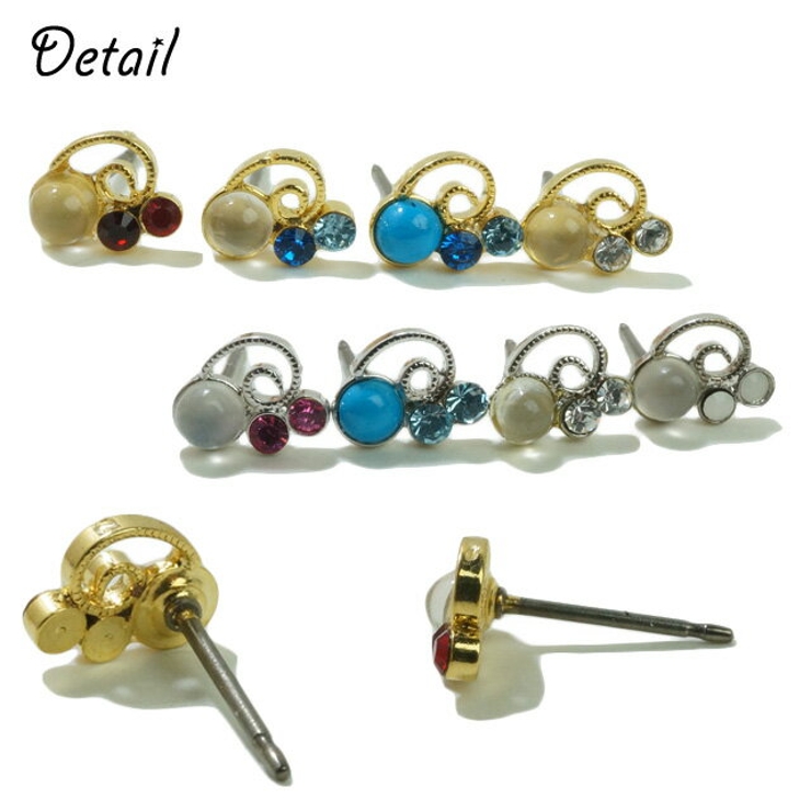 レディースピアス 天然石 アゲート | YUKATANゆかたん | 詳細画像3 