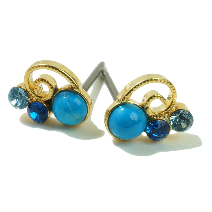 レディースピアス 天然石 アゲート | YUKATANゆかたん | 詳細画像7 