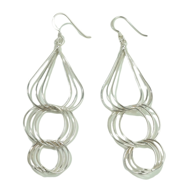 シルバーピアス ワイヤー シルバー線 | YUKATANゆかたん | 詳細画像2 