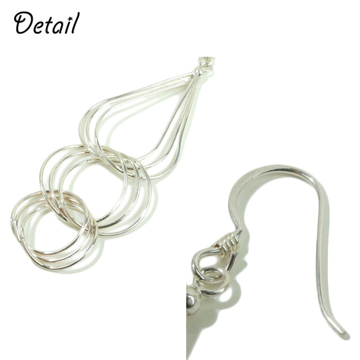 シルバーピアス ワイヤー シルバー線 | YUKATANゆかたん | 詳細画像3 