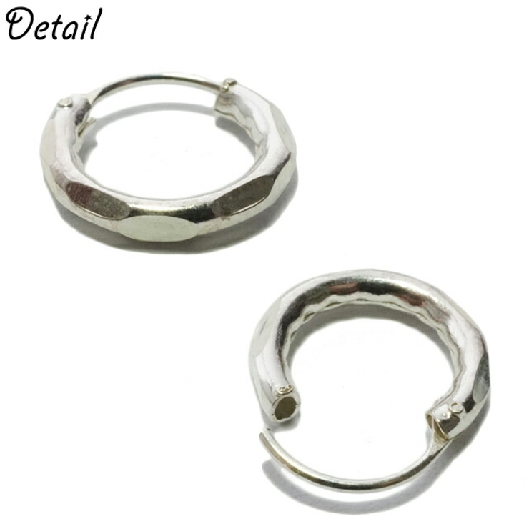 シルバーピアス シルバー925 フープピアス | YUKATANゆかたん | 詳細画像4 