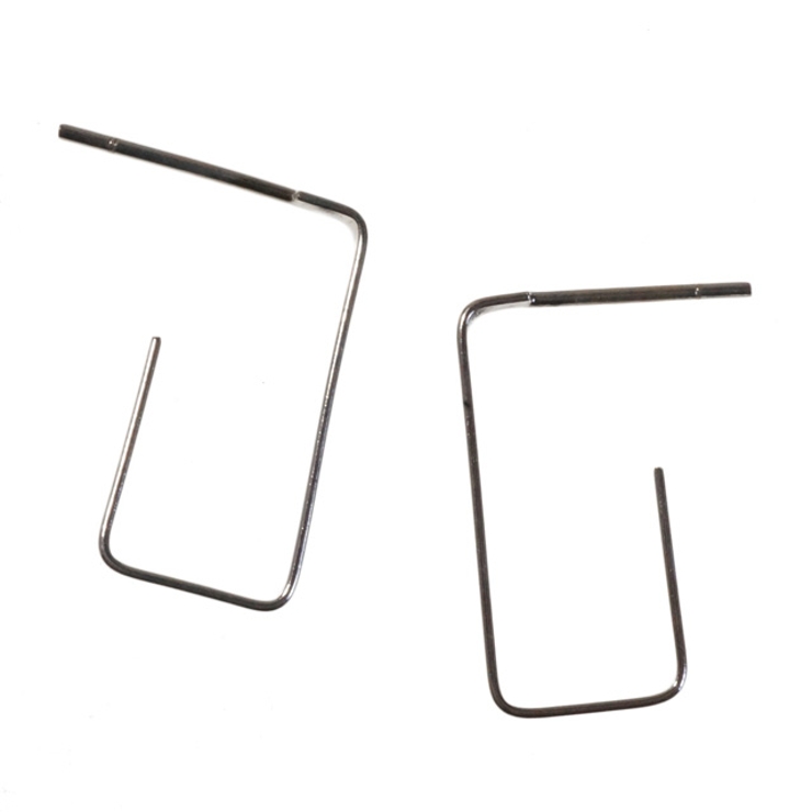 シルバーピアス 長方形 G型 | YUKATANゆかたん | 詳細画像2 